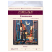 Mid-sized bead embroidery kit Cats at window (Romanticism), AMB-043 by Abris Art - buy online! ✿ Fast delivery ✿ Factory price ✿ Wholesale and retail ✿ Purchase Sets MIDI for beadwork