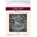 Mid-sized bead embroidery kit Winter wonderland (Winter tale), AMB-047 by Abris Art - buy online! ✿ Fast delivery ✿ Factory price ✿ Wholesale and retail ✿ Purchase Sets MIDI for beadwork