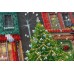 Mid-sized bead embroidery kit Holiday town (Winter tale), AMB-048 by Abris Art - buy online! ✿ Fast delivery ✿ Factory price ✿ Wholesale and retail ✿ Purchase Sets MIDI for beadwork