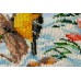 Mid-sized bead embroidery kit Feathered guests (Winter tale), AMB-050 by Abris Art - buy online! ✿ Fast delivery ✿ Factory price ✿ Wholesale and retail ✿ Purchase Sets MIDI for beadwork