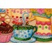 Mid-sized bead embroidery kit Crazy tea party (Household stories), AMB-055 by Abris Art - buy online! ✿ Fast delivery ✿ Factory price ✿ Wholesale and retail ✿ Purchase Sets MIDI for beadwork