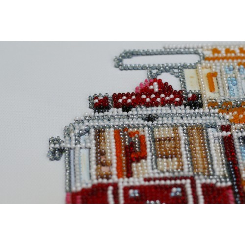 Mid-sized bead embroidery kit Istanbul (Landscapes), AMB-058 by Abris Art - buy online! ✿ Fast delivery ✿ Factory price ✿ Wholesale and retail ✿ Purchase Sets MIDI for beadwork