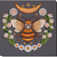 Mid-sized bead embroidery kit Honey dream (Deco Scenes)