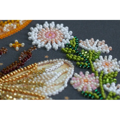 Mid-sized bead embroidery kit Honey dream (Deco Scenes), AMB-066 by Abris Art - buy online! ✿ Fast delivery ✿ Factory price ✿ Wholesale and retail ✿ Purchase Sets MIDI for beadwork