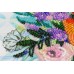 Mid-sized bead embroidery kit Blooming flowers (Flowers), AMB-067 by Abris Art - buy online! ✿ Fast delivery ✿ Factory price ✿ Wholesale and retail ✿ Purchase Sets MIDI for beadwork
