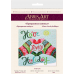 Mid-sized bead embroidery kit Have a lovely holidays, AMB-070 by Abris Art - buy online! ✿ Fast delivery ✿ Factory price ✿ Wholesale and retail ✿ Purchase Sets MIDI for beadwork