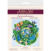 Mid-sized bead embroidery kit Easter wreath, AMB-076 by Abris Art - buy online! ✿ Fast delivery ✿ Factory price ✿ Wholesale and retail ✿ Purchase Sets MIDI for beadwork