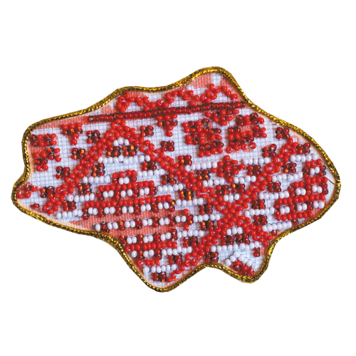 Kits for embroidery with beads magnets Map of Ukraine Poltava region, AMK-016 by Abris Art - buy online! ✿ Fast delivery ✿ Factory price ✿ Wholesale and retail ✿ Purchase Kits for embroidery with beads - magnets Map of Ukraine