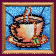 Mini Magnets Bead embroidery kit Tea cup – 1