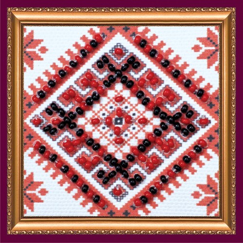 Mini Magnets Bead embroidery kit Pattern – 1, AMM-016 by Abris Art - buy online! ✿ Fast delivery ✿ Factory price ✿ Wholesale and retail ✿ Purchase Kits for embroidery with beads - mini-magnets