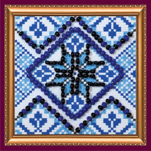 Mini Magnets Bead embroidery kit Pattern – 3, AMM-018 by Abris Art - buy online! ✿ Fast delivery ✿ Factory price ✿ Wholesale and retail ✿ Purchase Kits for embroidery with beads - mini-magnets