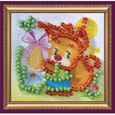 Mini Magnets Bead embroidery kit Squirrel