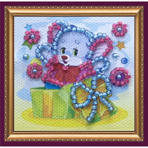 Mini Magnets Bead embroidery kit Surprising gift, AMM-036 by Abris Art - buy online! ✿ Fast delivery ✿ Factory price ✿ Wholesale and retail ✿ Purchase Kits for embroidery with beads - mini-magnets
