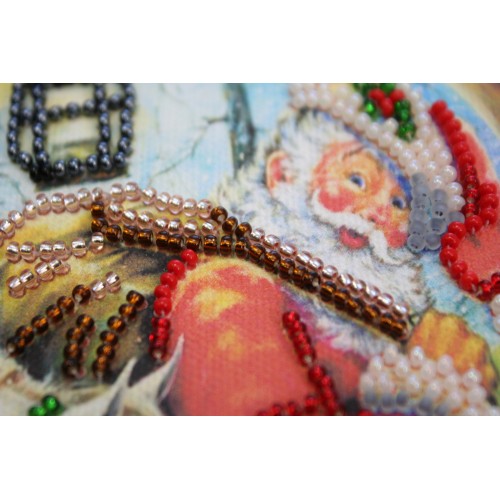 Postcard Bead embroidery kit Goodies – 1, AO-034 by Abris Art - buy online! ✿ Fast delivery ✿ Factory price ✿ Wholesale and retail ✿ Purchase Postcards for bead embroidery