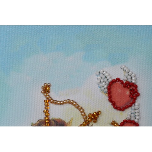 Happy Valentines Day – 1, AO-055 by Abris Art - buy online! ✿ Fast delivery ✿ Factory price ✿ Wholesale and retail ✿ Purchase Postcards for bead embroidery