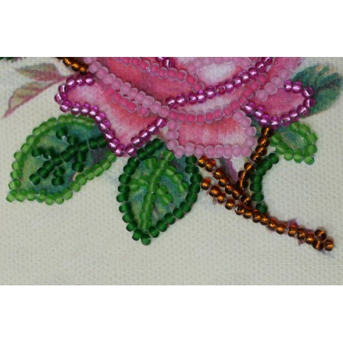 Postcard Bead embroidery kit Congratulations – 10, AO-056 by Abris Art - buy online! ✿ Fast delivery ✿ Factory price ✿ Wholesale and retail ✿ Purchase Postcards for bead embroidery