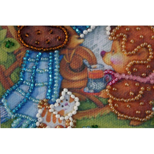 Dear Grandpa – 1, AO-064 by Abris Art - buy online! ✿ Fast delivery ✿ Factory price ✿ Wholesale and retail ✿ Purchase Postcards for bead embroidery