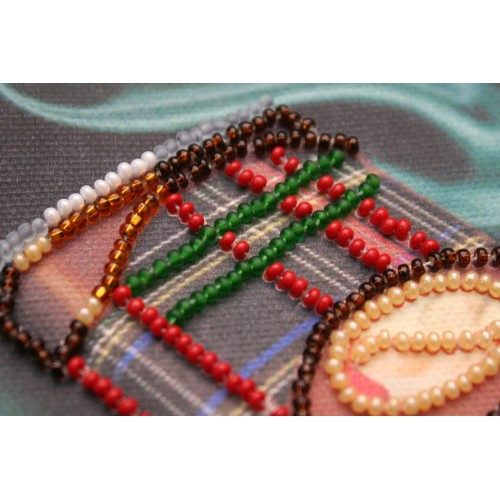 Congratulations – 17, AO-067 by Abris Art - buy online! ✿ Fast delivery ✿ Factory price ✿ Wholesale and retail ✿ Purchase Postcards for bead embroidery