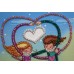 Love you – 1, AO-072 by Abris Art - buy online! ✿ Fast delivery ✿ Factory price ✿ Wholesale and retail ✿ Purchase Postcards for bead embroidery