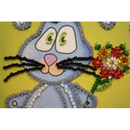Mans man – 1, AO-075 by Abris Art - buy online! ✿ Fast delivery ✿ Factory price ✿ Wholesale and retail ✿ Purchase Postcards for bead embroidery