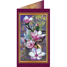 Postcard Bead embroidery kit South night – 3