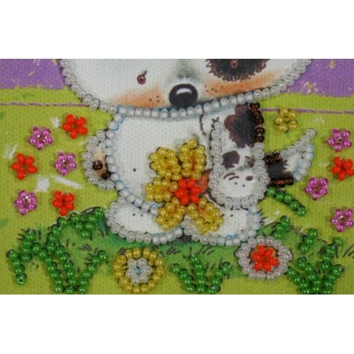 Miss you – 2, AO-087 by Abris Art - buy online! ✿ Fast delivery ✿ Factory price ✿ Wholesale and retail ✿ Purchase Postcards for bead embroidery