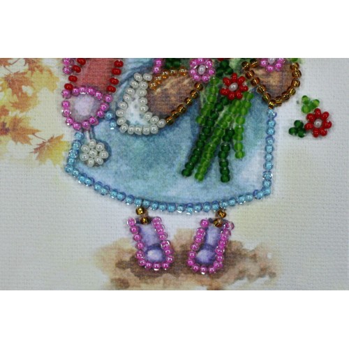 The Knowledge Day – 3, AO-093 by Abris Art - buy online! ✿ Fast delivery ✿ Factory price ✿ Wholesale and retail ✿ Purchase Postcards for bead embroidery