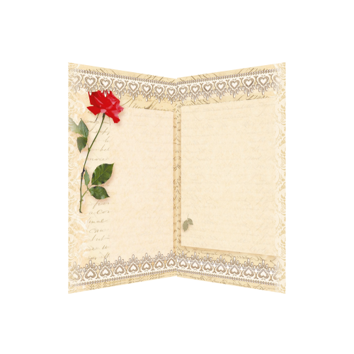 Postcard Bead embroidery kit Flowers are in the umbrella, AO-121 by Abris Art - buy online! ✿ Fast delivery ✿ Factory price ✿ Wholesale and retail ✿ Purchase Postcards for bead embroidery