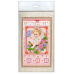 Postcard Bead embroidery kit Gentle angel, AO-132 by Abris Art - buy online! ✿ Fast delivery ✿ Factory price ✿ Wholesale and retail ✿ Purchase Postcards for bead embroidery