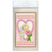 Postcard Bead embroidery kit Angel and Rose, AO-134 by Abris Art - buy online! ✿ Fast delivery ✿ Factory price ✿ Wholesale and retail ✿ Purchase Postcards for bead embroidery