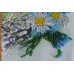 Postcard-envelope for microbead embroidery Chamomile field, AOM-002 by Abris Art - buy online! ✿ Fast delivery ✿ Factory price ✿ Wholesale and retail ✿ Purchase Kit for embroidery postcard-envelope with microbeads on canvas