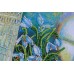Postcard-envelope for microbead embroidery Snowdrops, AOM-009 by Abris Art - buy online! ✿ Fast delivery ✿ Factory price ✿ Wholesale and retail ✿ Purchase Kit for embroidery postcard-envelope with microbeads on canvas