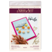 Keychain cross-stitch kit Among stars and clouds, AOO-001 by Abris Art - buy online! ✿ Fast delivery ✿ Factory price ✿ Wholesale and retail ✿ Purchase 3D postcard kit for beadwork