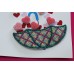 Keychain cross-stitch kit Love rain, AOO-006 by Abris Art - buy online! ✿ Fast delivery ✿ Factory price ✿ Wholesale and retail ✿ Purchase 3D postcard kit for beadwork