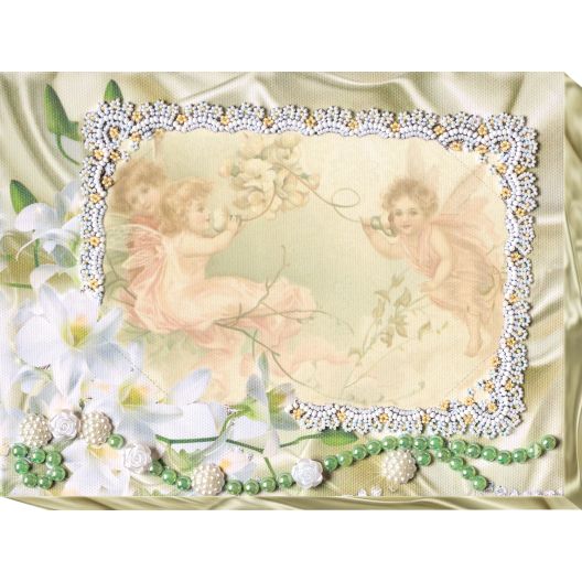 Photo frame kit for bead embroidery Photo frame kit for bead embroidery Delicate Lily of the valley, AP-005 by Abris Art - buy online! ✿ Fast delivery ✿ Factory price ✿ Wholesale and retail ✿ Purchase Photo frames