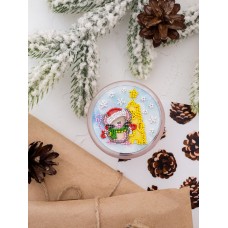 Magnets Bead embroidery kit Tasteful holiday