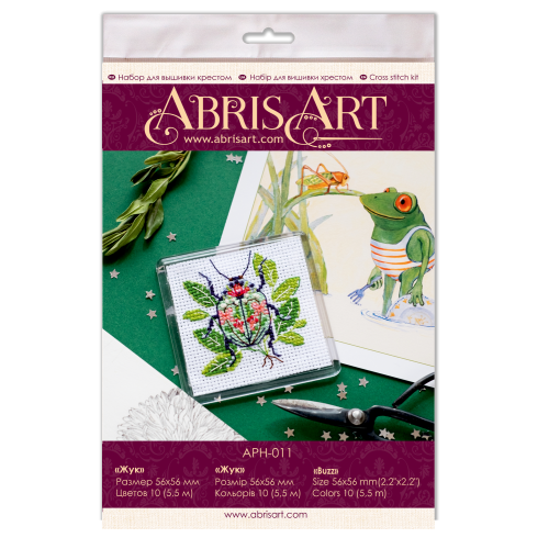 Magnets Bead embroidery kit Buzz, APH-011 by Abris Art - buy online! ✿ Fast delivery ✿ Factory price ✿ Wholesale and retail ✿ Purchase