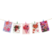 Pennant-kit Bead Embroidery Flowers of love, AT-007 by Abris Art - buy online! ✿ Fast delivery ✿ Factory price ✿ Wholesale and retail ✿ Purchase Flags