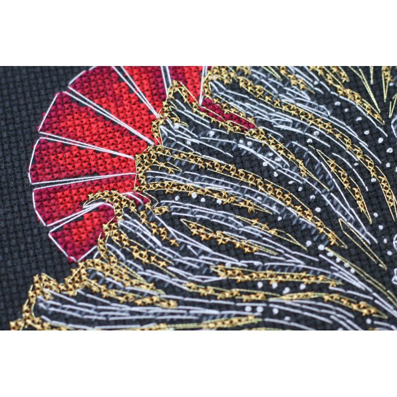 Cross Stitch Kit "Black oranda"