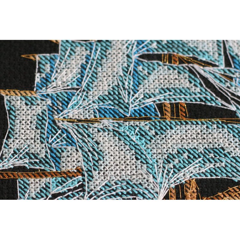 Cross Stitch Kit "Sailboat"
