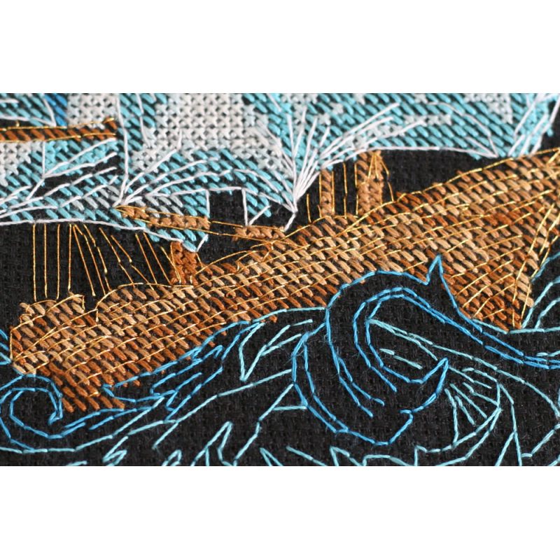 Cross Stitch Kit "Sailboat"