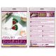 Christmas Ornament Bead Embroidery Kit "Watermelon slice"