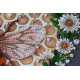 Bead Embroidery Kit on Art Canvas "Honey plant"