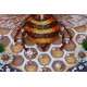 Bead Embroidery Kit on Art Canvas "Honey plant"