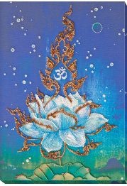 Bead Embroidery Kit on Art Canvas "Enlightenment"