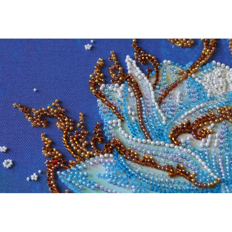 Bead Embroidery Kit on Art Canvas "Enlightenment"