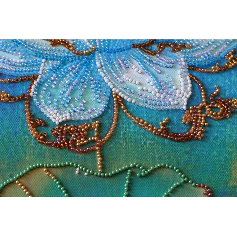 Bead Embroidery Kit on Art Canvas "Enlightenment"
