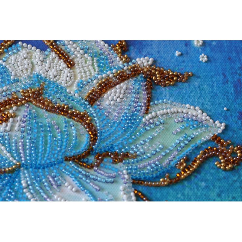Bead Embroidery Kit on Art Canvas "Enlightenment"