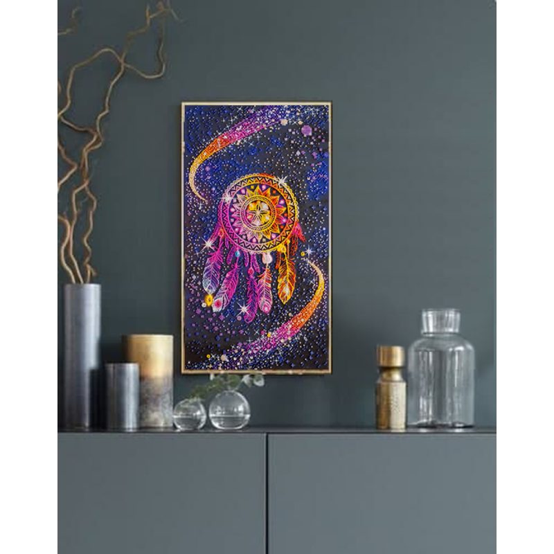 Bead Embroidery Kit on Art Canvas "Sweet dreams"
