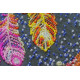 Bead Embroidery Kit on Art Canvas "Sweet dreams"